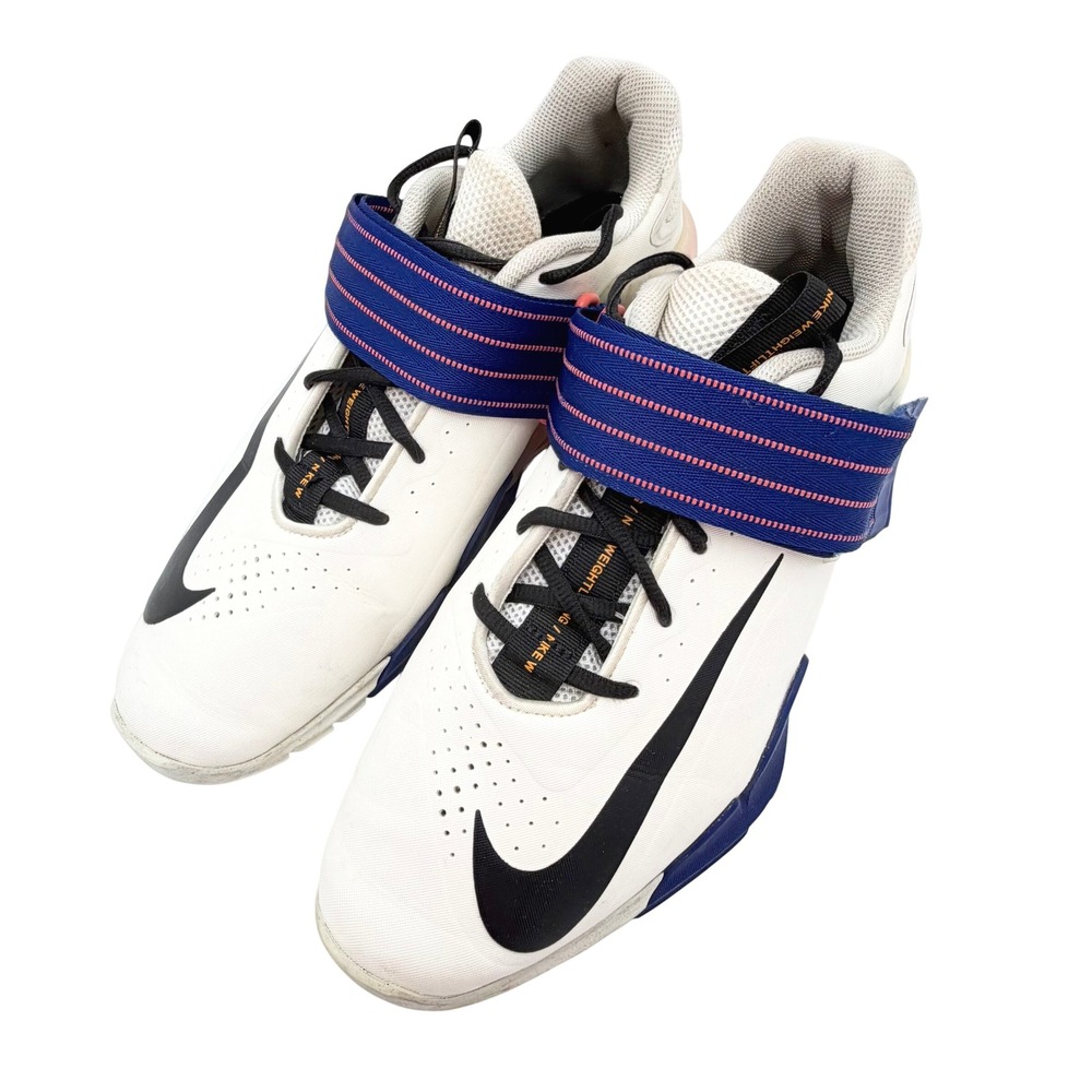 Nike Savaleos Mens Weightlifting Shoes White Blue Pink CV0489-104